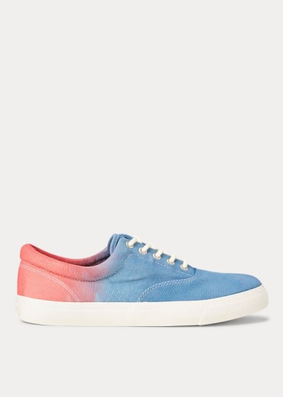 Polo Ralph Lauren Ombré Lærred Sneakers Herre Danmark (ZIGWX6804)